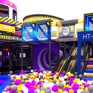 <span class=keywords><strong>Parc</strong></span> d'attractions intérieur pour enfants Aoleao avec trampoline souple |   Conception personnalisée certifiée CE TUV |   Approvisionnement d'usine - Product Image 3