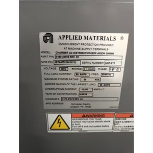 Equipo de Automatización Industrial Applied Materials Axion de 300 mm para Soporte de Mantenimiento de Maquinaria Automatizada - Product Image 3