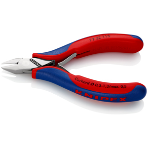 KNIPEX 77 32 115 Coupe-fil diagonale électronique avec poignées multi-composants 115 mm - Product Image 2