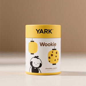 Vente en gros de boîtes-cadeaux en papier kraft cylindriques ronds biodégradables personnalisées pour l'emballage alimentaire - Product Image 1