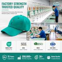 Casquette de baseball vert sarcelle avec broderie de personnage de dessin animé, ajustable, unisexe, en coton, vente en gros, OEM, livraison rapide