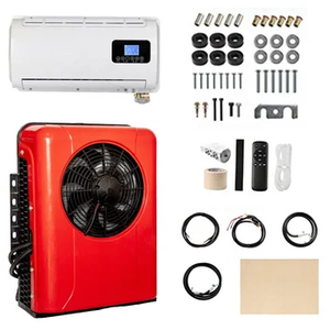 Fournisseur direct d'usine, climatiseur de stationnement électrique 12v 24v, climatiseur de stationnement pour camion, climatiseur de cabine de tracteur, camping-car pour camions à <span class=keywords><strong>eau</strong></span> - Product Image 5