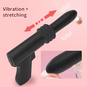 Nouveauté Offre Spéciale pistolet vibrateur automatique sexe mitrailleuse gode masseur poussée télescopique portable Clitoris vibrateur - Product Image 1