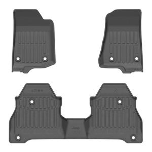 3 alfombrillas TPE personalizadas para coche compatibles con <span class=keywords><strong>Jeep</strong></span> Gladiator JT 4WD 2020-2024 - Product Image 1