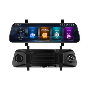 9.66 ''HD IPS Touch Screen Dash Cam Carplay senza fili e Android Auto specchio DVR BT AI voce WDR visione notturna 1080p risoluzione - Product Image 5