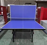 Table de ping-pong pliable portable à vendre, avec roulettes