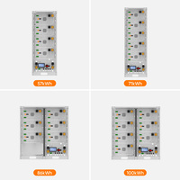 Smart PV + Ess EU Stocks avec 57kWh 71kWh 86kWh 100kWh Batterie au lithium et Deye 25kW 30kW 40kW 50kW onduleur hybride HV vente en gros