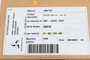 PLCウィッテンシュタイン・トランスミッション（8LSA3-XXXX LPB 090S-MF2-40-0G1-3S用） - Product Image 3