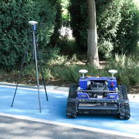 Schneller Versand Ferngesteuerter Rasenmäher Rasenmäher-Roboter Zero-Turn-Rasenmäher Robuster Hochleistungs-Rasenmäher für Schwieriges Gelände