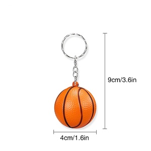 Porte-clés d'équipe de basket-ball en vente chaude, mini superstar 3D Kobe James <span class=keywords><strong>Curry</strong></span> Harden Durant, porte-clés en plastique <span class=keywords><strong>NBA</strong></span> pour cadeaux - Product Image 1