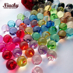 10Mm Chất Lượng Cao 17 Màu Sắc Đầy Màu Sắc Pha Lê Bóng Nút Cho May Cơ Bản Acrylic Bóng Trang Trí Nút Bán Buôn - Product Image 5