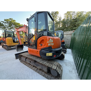 Mini-excavatrice sur chenilles hydraulique Kubota KX163-5 de 6 tonnes d'occasion en bon état pour l'aménagement paysager et les petites constructions - Product Image 6