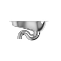 WC mobile sur mesure pour places publiques, cuvette de toilettes à la turque en acier inoxydable, procédé de tôlage profond, traitement de surface personnalisé