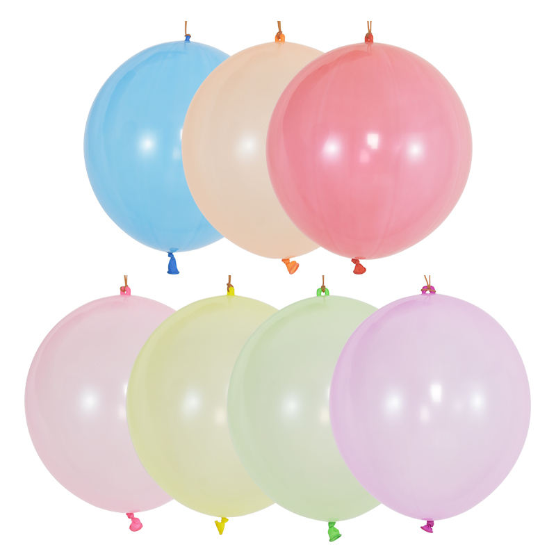 Wholesale Neon 18 Punch Balloons Fun Punching Balloons With Rubber Band Handle Colorful Interesting Punching Balloons