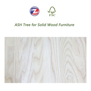 ZL WOOD Usine Bois dur Bois Bordure Panneaux collés Planche de bois de frêne Massiivipuulevyt - Product Image 3