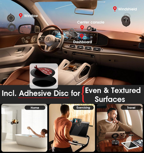 Universal Strong Magnets Car Dashboard Mount Vacuum Mobile Stand 360 <b>Rotating</b> Magnetic Mobile Phone Holder - Product Image 3