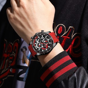 <span class=keywords><strong>Reloj</strong></span> Cronógrafo Poedagar 898 para Hombre, <span class=keywords><strong>Reloj</strong></span> de Cuarzo Deportivo con Correa de Silicona, <span class=keywords><strong>Reloj</strong></span> de Pulsera Luminoso a Prueba de Agua para Hombre - Product Image 6
