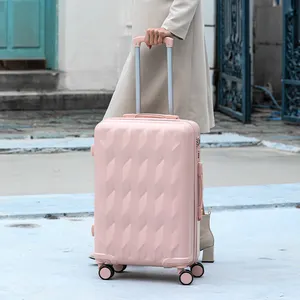 2023 all'ingrosso abs custodia rigida valigia 4 pezzi trolley set bagagli borse da viaggio portare sul bagaglio