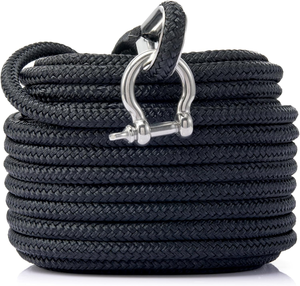 Cuerda de Nylon Trenzada de 28mm, Cuerda de Poliamida de 3 Hilos, Cuerda de Embalaje, Cuerda de Nailon de Polipropileno para Barcos, Cordas de 24mm para Alta Mar, Directo de Fábrica - Product Image 1