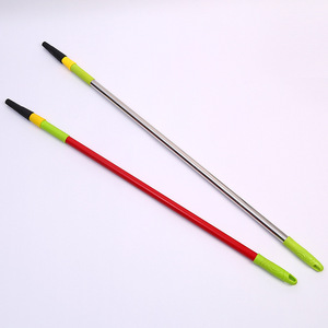 Roller Brush Telescopic Pole Aluminum Alloy 2m 3m Household Cleaning Extension <b>Rod</b> <b>Plastic</b> Handle Eco Friendly - Product Image 3