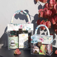 Die neue transparente Geschenk box aus Acryl im chinesischen Stil eignet sich zum Senden von Freunden