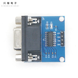 Módulo convertidor RS232 a TTL, Chip MAX3232, placa de conversión de señal de puerto serie hembra - Product Image 3