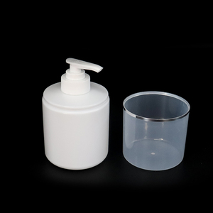 250ml-500ml Rỗng Trắng HDPE nhựa chăm sóc da container Lotion dầu gội Gel tắm chai cho chăm sóc da và bao bì mỹ phẩm - Product Image 4