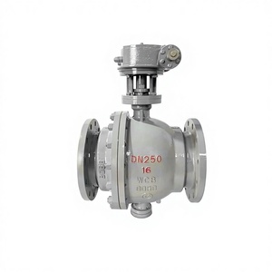 Suministro Directo de Fábrica: Válvula de Bola de Dos Piezas con Brida Fija Q347F-16C DN250 WCB 304 316L 64 de Acero Forjado Industrial - Product Image 1