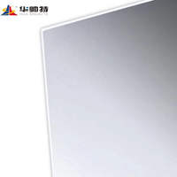 Panneaux muraux modernes HUASHUAITE, design en feuilles d'acrylique miroir doré de 2 mm