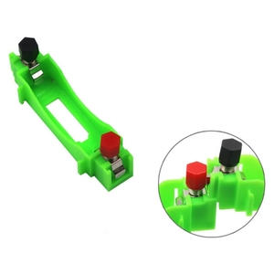 OKYN-G5706-2グリーンシュラプネルタイプAAバッテリーホルダーボックス耐久性のあるPC材料安全電源接続 - Product Image 1