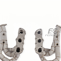 Colector de Escape de Acero Inoxidable Premium, Ajuste Perfecto para Porsche Cayman 981 2.7L 3.4L, Diseño de Carreras, Mejora de Rendimiento