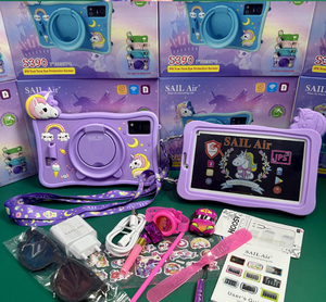 Máy tính bảng 7 inch Sail Air S390, hai SIM, bộ nhớ lớn 12+256GB, Android 13, máy tính bảng giáo dục và học tập cho trẻ em, máy tính xách tay trẻ em - Product Image 5