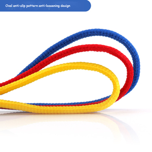 24 Màu Sắc Thể Thao Dây Giày Chất Lượng Cao Polyester Đàn Hồi Hình Bầu Dục Dây Giày Cho Trẻ Em Người Lớn Cho Giải Trí 100/120/140/160/180Cm - Product Image 4