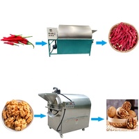 Machine de torréfaction multifonctionnelle pour les arachides, le sésame, les graines de tournesol, le soja, le cacao, le café et l'arachide.