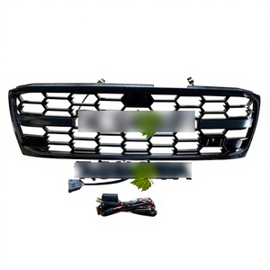 Maictop Accessoires de voiture Facelift Grille de pare-chocs avant noire pour Land Cruiser Lc 100 Series Lc100 Fj100 Gr Style 1998-2007 - Product Image 1