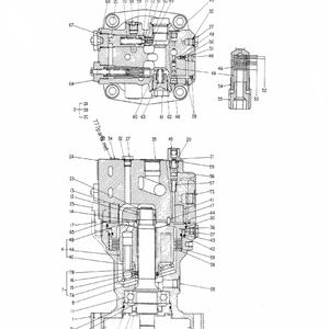 Motor de Giro EX60 EX60G EX60SR, Piezas de Excavadora Hidráulica 4199040 para Hitachi, Marca Original Belparts - Product Image 6