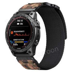 Correas de Reloj Upro QuickFit para Garmin Fenix 8 47mm 5X/5XPlus 6X/6XPro 7X/3/3HR Fenix5 6 7 Instinct, Correa de Reloj de Tela de Nailon - Product Image 6