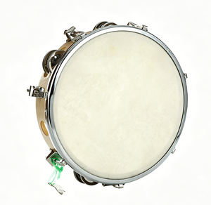Tambourin en bois à une rangée de 8 pouces pour la pratique et l'entraînement musical des enfants - Instrument de percussion Orff en gros - Product Image 3