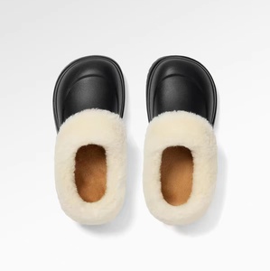 Nouvelles bottes à enfiler pour femmes en EVA à semelle épaisse, doublées de polaire, pour l'automne-hiver. Chaussons en polaire doux, parfaits pour la tenue à la maison - Product Image 3