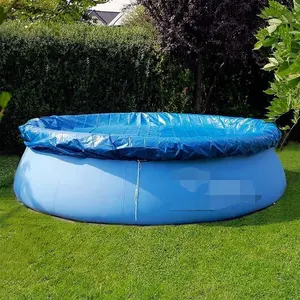 Cubierta solar para piscina, cubierta térmica duradera a prueba de polvo para suelo y Piscina redonda