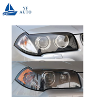 Vente en gros usine – Nouveau couvercle de lentille de phare de voiture 12V pour BMW X3/E83 2004-2010, en matériau PC de haute qualité