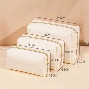 Bolsa de Cosméticos Impermeable de Cuero PU para Mujer, para Viaje - Product Image 6