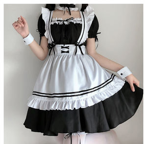Cosplay Costume animazione <span class=keywords><strong>giapponese</strong></span> <span class=keywords><strong>abbigliamento</strong></span> vestito da donna vestito Anime Cosplay cameriera gioco di ruolo Lolita <span class=keywords><strong>abbigliamento</strong></span> - Product Image 1