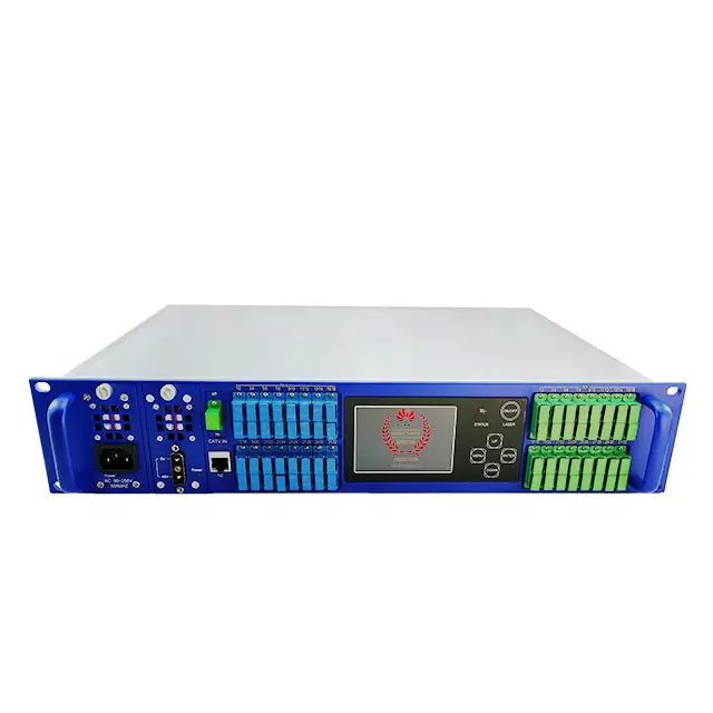 WDM EDFA EYDFA Combiner Multi-Ausgänge 32Port 23 dB XGPON 1550 Glasfaser verstärker 32 X23