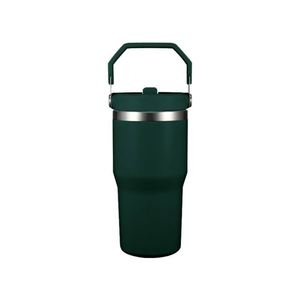 Insulated Coffee Travel Tumbler with Handle Grip, 30oz Stainless Steel Cup for Car Outdoor and Daily Drinks - Product Image 6