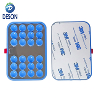 Deson Neuer Handy-Saugnapfhalter Magnetischer Quadratischer Klebender Spiegel-Handy-Saugnapf