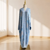 Vêtements islamiques Loriya pour femmes, abaya de luxe en pashmina, style Dubaï, abaya modeste pour femmes, robe musulmane avec hijab