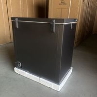 Congélateur horizontal à faible consommation d'énergie de grande capacité 201L, congélateur pour la conservation des aliments à usage domestique et commercial