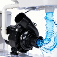 Pompe à eau submersible 12V à moteur CC sans balais OEM, haute pression, silencieuse, protection IP68, module de chasse d'eau intelligent à basse pression pour toilettes