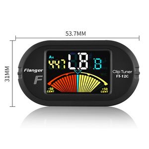 <span class=keywords><strong>Afinador</strong></span> de guitarra con Clip <span class=keywords><strong>para</strong></span> guitarra cromática, <span class=keywords><strong>bajo</strong></span>, violín, ukelele, pantalla LCD a Color, sintonizador de guitarra portátil - Product Image 2